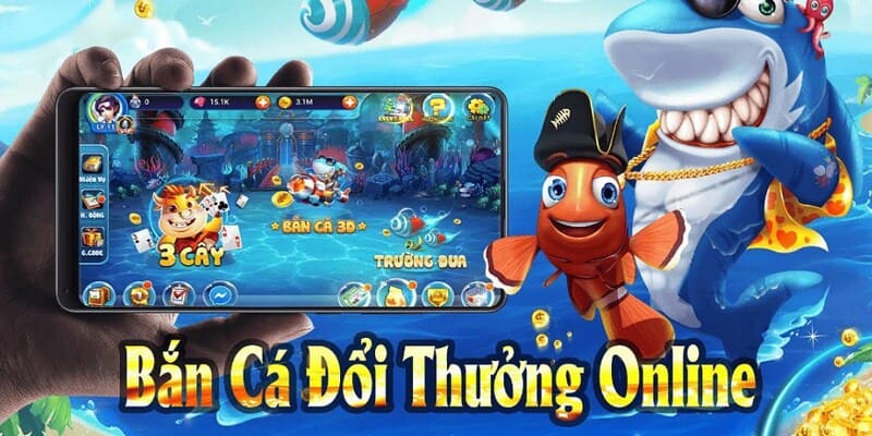 Bắn cá 2D đổi thưởng trên bet365 sòng phẳng và xanh chín